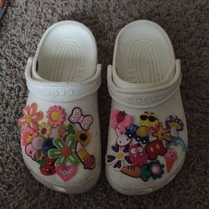 White Crocs